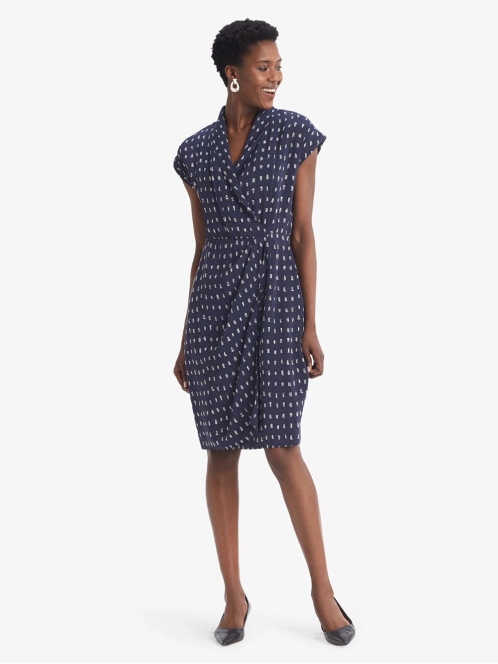 MM. LaFleur The Jasmine Dress—Swipe Print, Size 4, Great Condition! - Picture 2 of 16